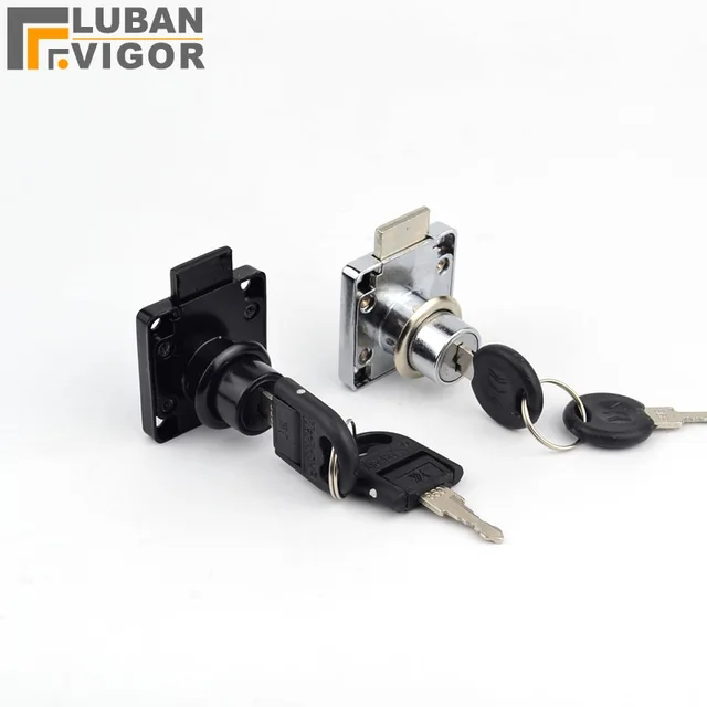 High grade desk drawer lock,white/black wardrobe locks, locks