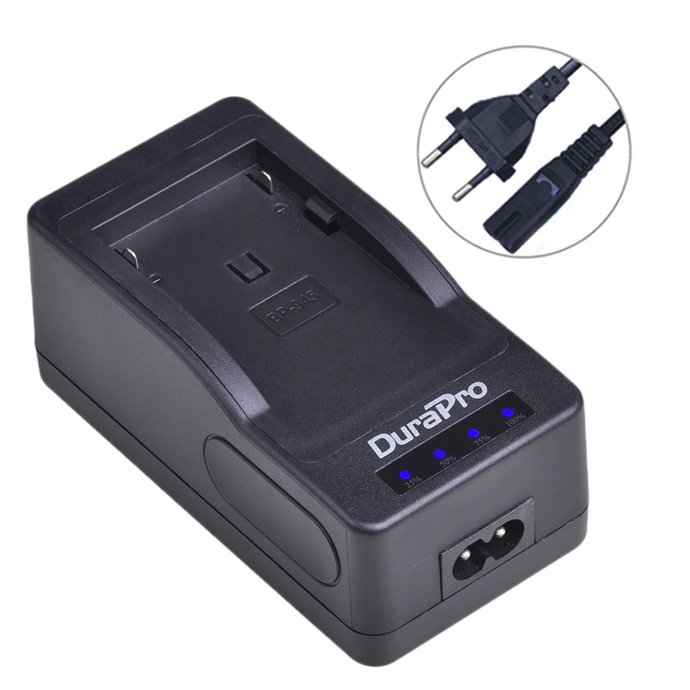 Caricatore Rapido Leggero 1Pc Led Universale Per Canon Bp-970G Bp 970G Bp-975 Bp-945 Eos C100,Mark Ii, Eos C300, Xf100, Xf105 Fotocamera