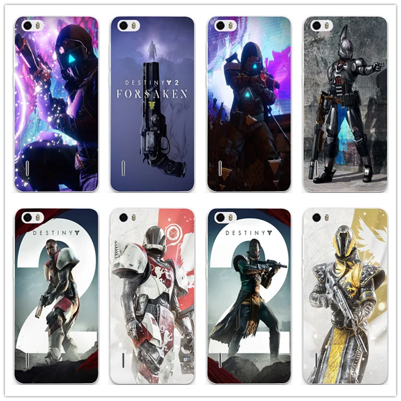 Soft TPU Cell Phone Cases for Huawei P20 P10 P9 P8 Lite Mate 10 Pro Y5 Y6 II Y7 Honor 6X 7X 9 Shell Silicone 2018 Destiny 2 | Мобильные