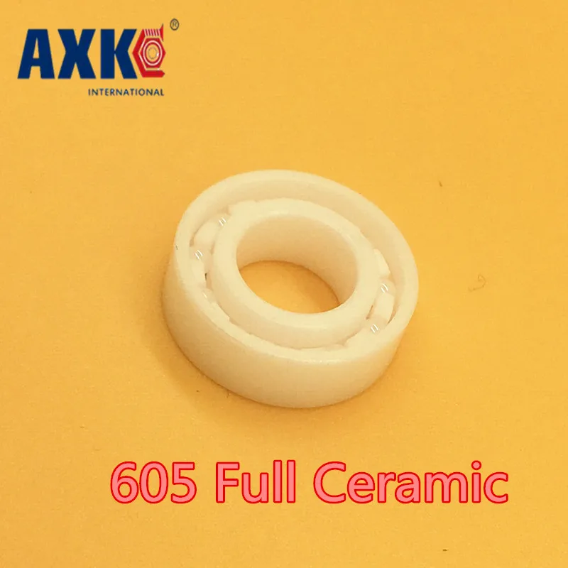 

2019 New Rolamentos Rodamientos Axk 605 Full Ceramic Bearing ( 1 Pc ) 5*14*5 Mm Zro2 Material 605ce All Zirconia Ball Bearings