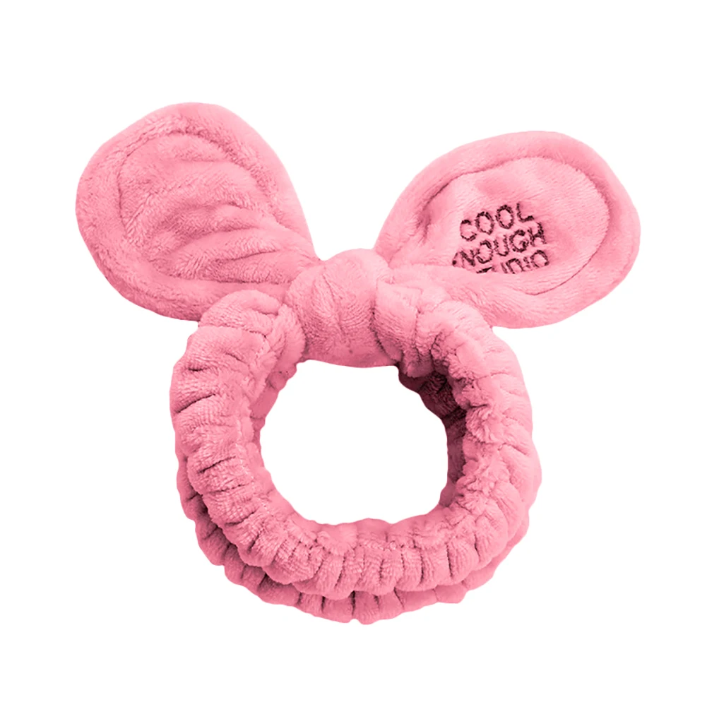 Cute Big Ears Wash Face Bathe Hair Holder Elastic Headband Girl's