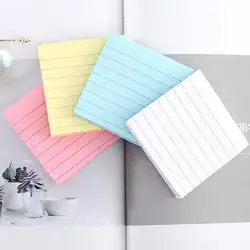 4 шт. Kraft бумага линии планировщик, планшет для записей Sticky Note наклейки для дневника Скрапбукинг Sticky закладка для заметок офисные школьные