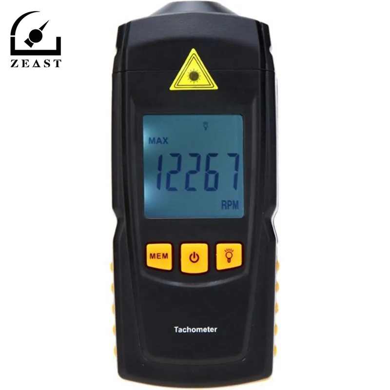 

GM8905 Digital LCD Tacho meter Non-Contact RPM Tach Test Meter Motor Speed Gauge Tester Wide Measuring Range 2.5-99999RPM