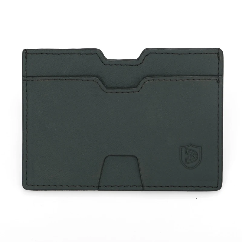 Super Slim Soft Wallet 100% Sheepskin Genuine Leather Mini Credit Card Wallet Purse Card Holders Men Wallet Thin Small (12)