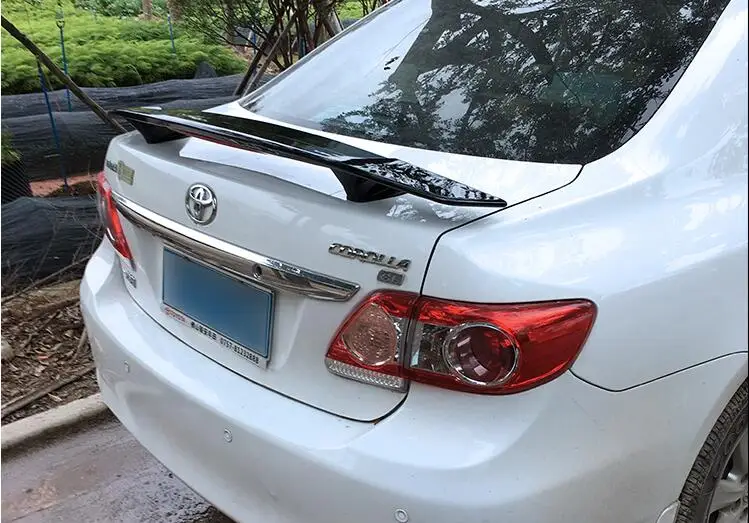 

Universal Sedan ABS PAINT CAR REAR WING TRUNK LIP GT SPOILER FOR TOYOTA Corolla 1968-UP(No Drill) BY EMS