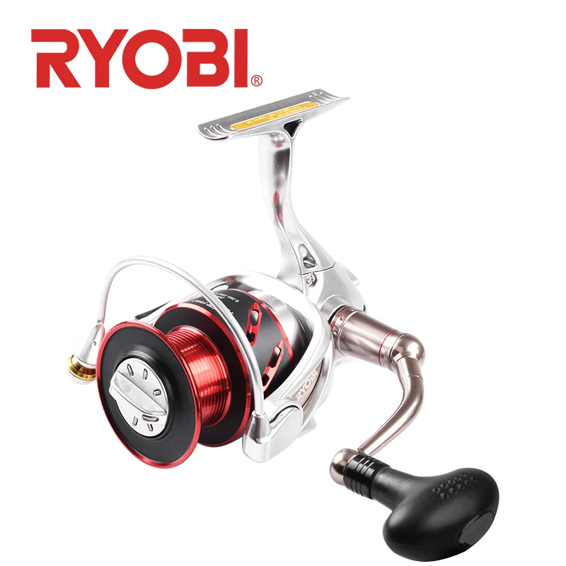 Оригинальные Рыболовные катушки RYOBI ZAUBER PRO hp, спиннинг, 8+ 1BB, металлический корпус, катушка, ручка с питанием от соленой воды, самофиксирующаяся ручка