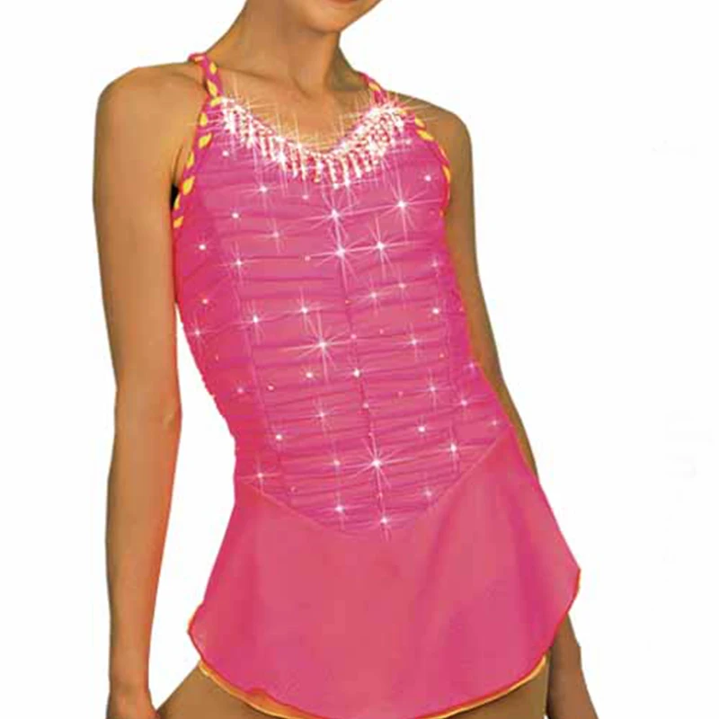 Girls and Women Customization Spandex Material Figure Skating Dresses Color Can Be Chosen By Itself Ice | Тематическая одежда и