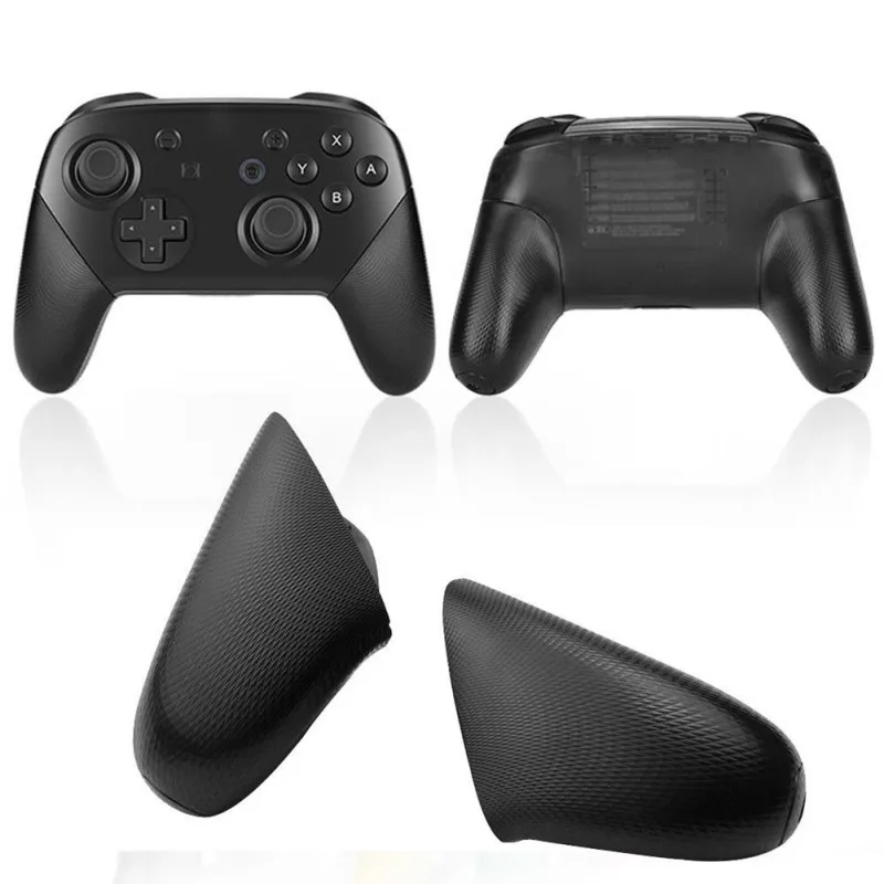 

2Pcs Non-slip Handle Holder Gamepad Cover Grip Elite Handle Texture Design Case For Nintendo Switch Pro Controller
