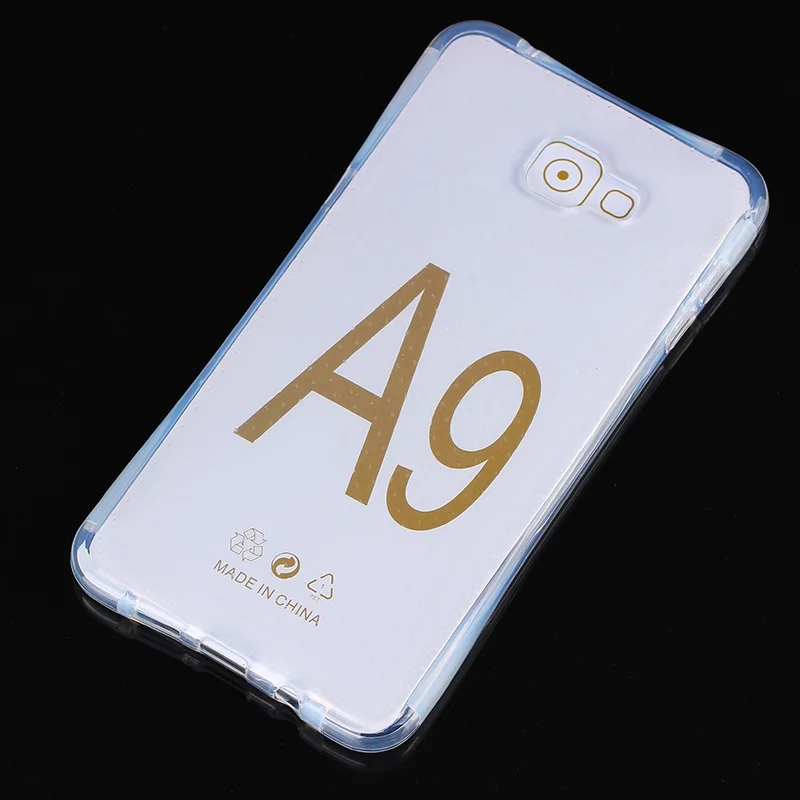 New Air Cushion Anti Knock Clear Crystal TPU Soft Cover Case For Samsung Galaxy A9 A9000 Caixa Do Telefone Movel Simple Fashion | Мобильные