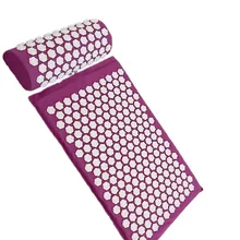 Прямая с фабрики китайские традиционные акупунктурные наборы лотоса Спайк акупрессур подушка Массажный коврик МАССАЖ Релаксация