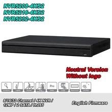 DH NVR английская версия NVR5208-4KS2 NVR5216-4KS2 NVR5232-4KS2 12Mp 8/16/32 Ch 1U 4 K и H.265 Сетевой Видео Регистраторы