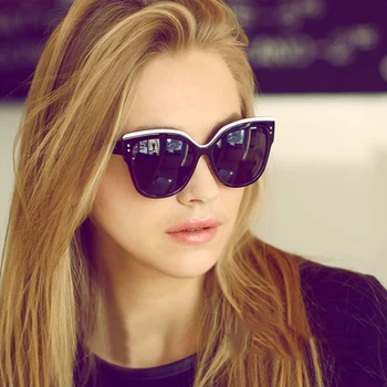 

GY snail fashion cat eye Sunglasses women Oversized Driver classic Sun Glasses HD Lens Womens brand Designer Mens uv400 oculos