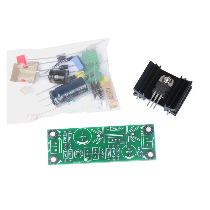 AIYIMA LM317 блок питания с положительным выпрямительным фильтром переменный ток в
