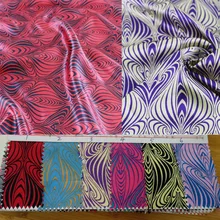 Ткань Ремесло Атласная Отделка Ткань DIY Материал подкладки ремесло Глянцевая полиэфирная ткань шармёз(тонкий атлас