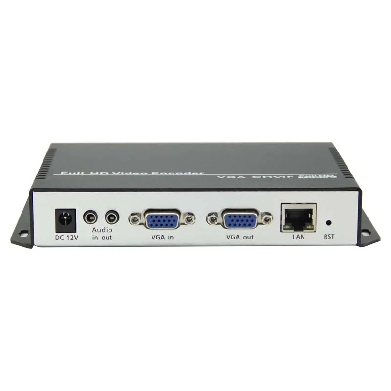  Unisheen H.264 VGA Video Encoder Onvif Low Lantency youtube Transmit compus computer monitor ip rtm