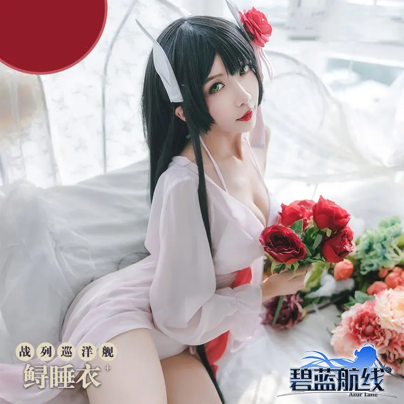 [Предварительная продажа] Игра Azur переулок Косплей IJN Hiei Костюм пижамы Ночная