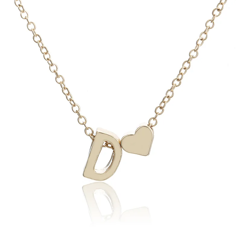 L& H горячая Распродажа женское золотое подвесное ожерелье классическое массивное ожерелье для женщин модные чокер ювелирные изделия - Окраска металла: D