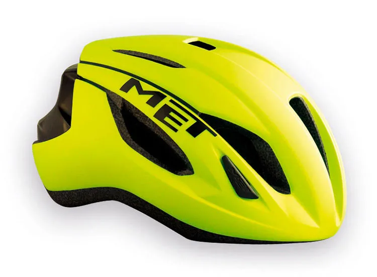 Шлем для гонок Met Strale, велосипедный шлем для горной дороги, велосипедный шлем, безопасный шлем для мужчин и женщин, Casco Ciclismo - Цвет: Safety-Yellow  M
