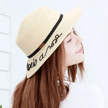 

Sedancasesa Spring Summer Girls Sun Hat Chapeu Feminino Visors Straw Fashion Women's Caps Ladies Hats Feminino Cap Chapeau