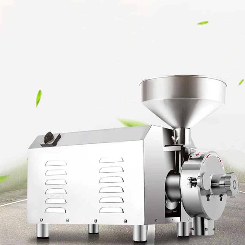 

3kw Electric Superfine Grain Milling Grinder Commercial Grain Bean Grinding Machine Multifunction Coffee Herb Grinder Machine