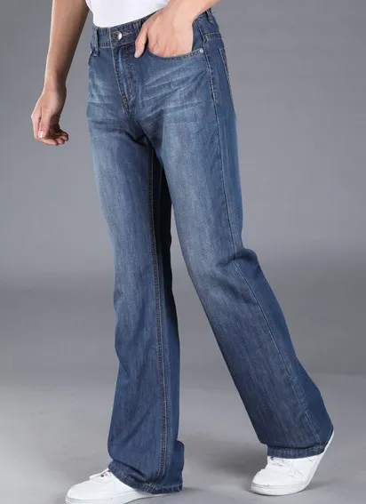straight leg flare jeans