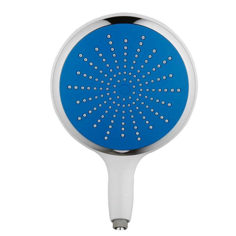 Bathroom blue Large shower area 8 inch 200mm ABS plastic chrome