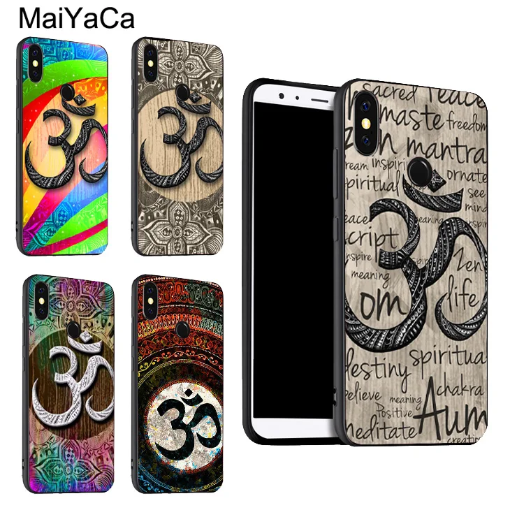 Чехол Aum om Namaste Symbol Zen Yoga для Xiaomi Redmi Note 10 Pro 7 8 8T 9S 9 чехол 9T 9C 9A 8A | Мобильные телефоны и