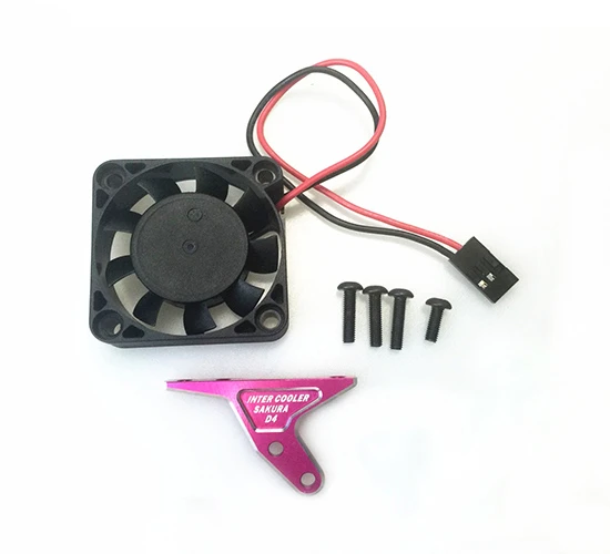 Inter Cooler Set Cooling Fan 40 40MM for 3Racing Sakura D4 SAK D4835 AWD RWD EP