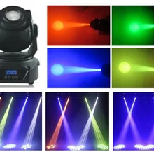 2 шт./партия, светодиодный прожектор с движущейся головой 90 Вт RGBW Освещение сцены DMX с 3 фасетная Призма ktv дискотека, ночной клуб Американский dj wash