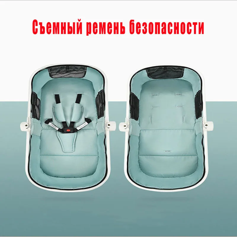 Aimile коляска может сидеть без каблука и высокой пейзаж складной ребенок