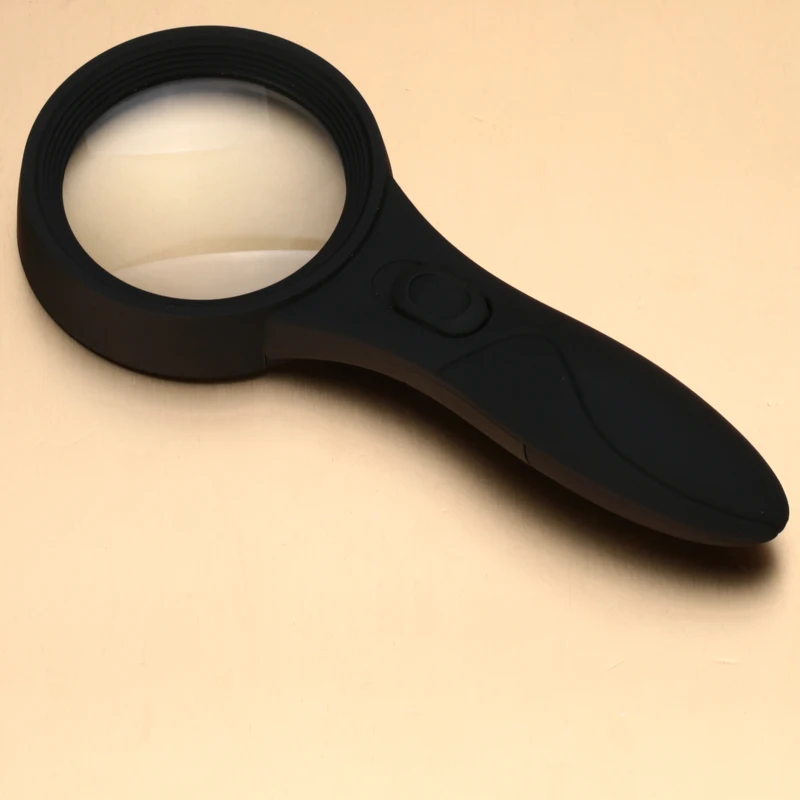 4X 65mm Lens 6LED Magnifier Reading Newspaper Books Mapin Magnifiers