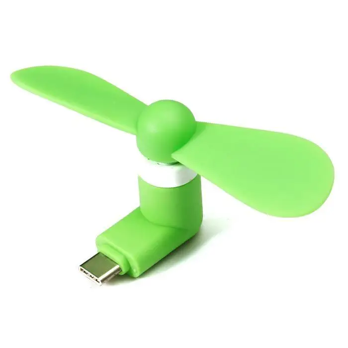 Mini USB Fan Portable Summer Air Cooling Ventilator Cell Phone Electric Rotary Vane Cooler For Letv With OTG Function | Бытовая техника