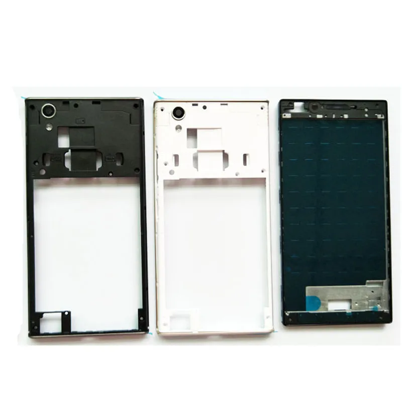 Новая передняя рамка средняя рамка для lenovo P70 Лицевая панель передняя рамка+ средняя пластина запасные части