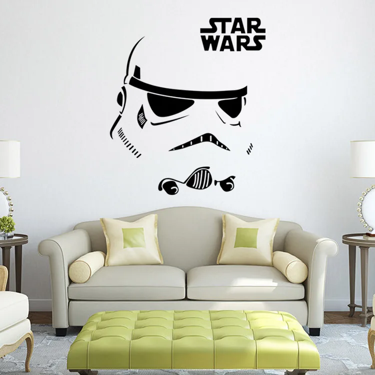Star Wars Stormtrooper Wall Art Sticker Kids Boys Room Decor Mural Vinyl Decals 