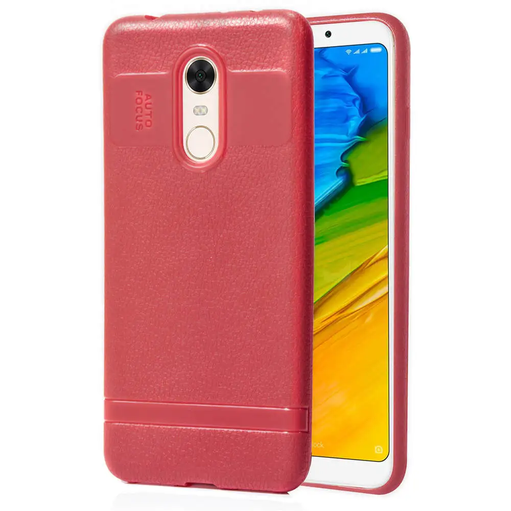 Для Xiaomi Redmi 5 плюс мягкая текстура ТПУ Роскошные минимальным Дизайн комфорта