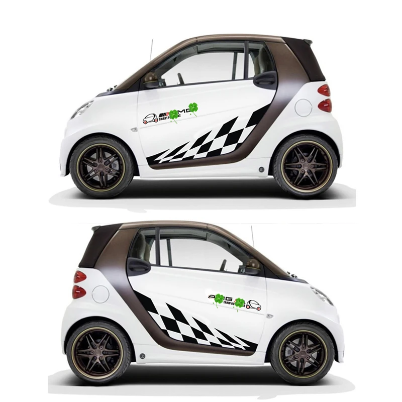 TAIYAO автомобильный стильный спортивный автомобильный стикер для Mercedes-Benz smart fortwo smart forjeremy автомобильные аксессуары и наклейки авто стикер