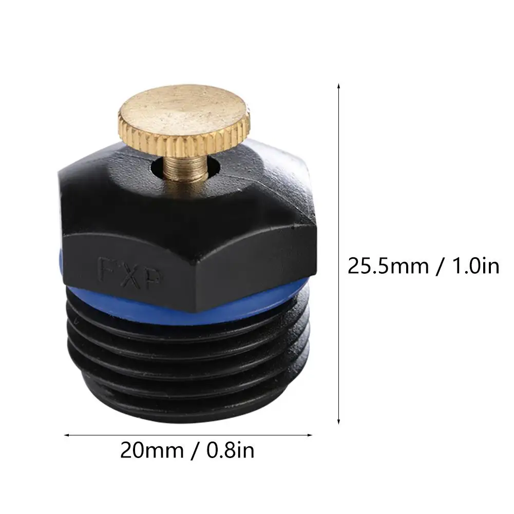 10 шт. 1/" DN15 Регулируемая микро орошение сада насадка для полива газонов для полива для сельского хозяйства газон виллы орошения сада - Цвет: Черный