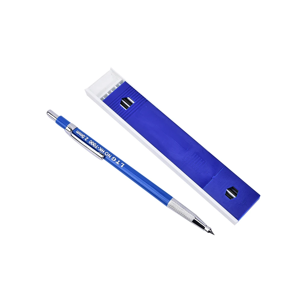 2.0 2B Lead Holder Automatic Mechanical Drawing Drafting Pencil12 Lead Refill For School And Office Stationery Drop Shipping