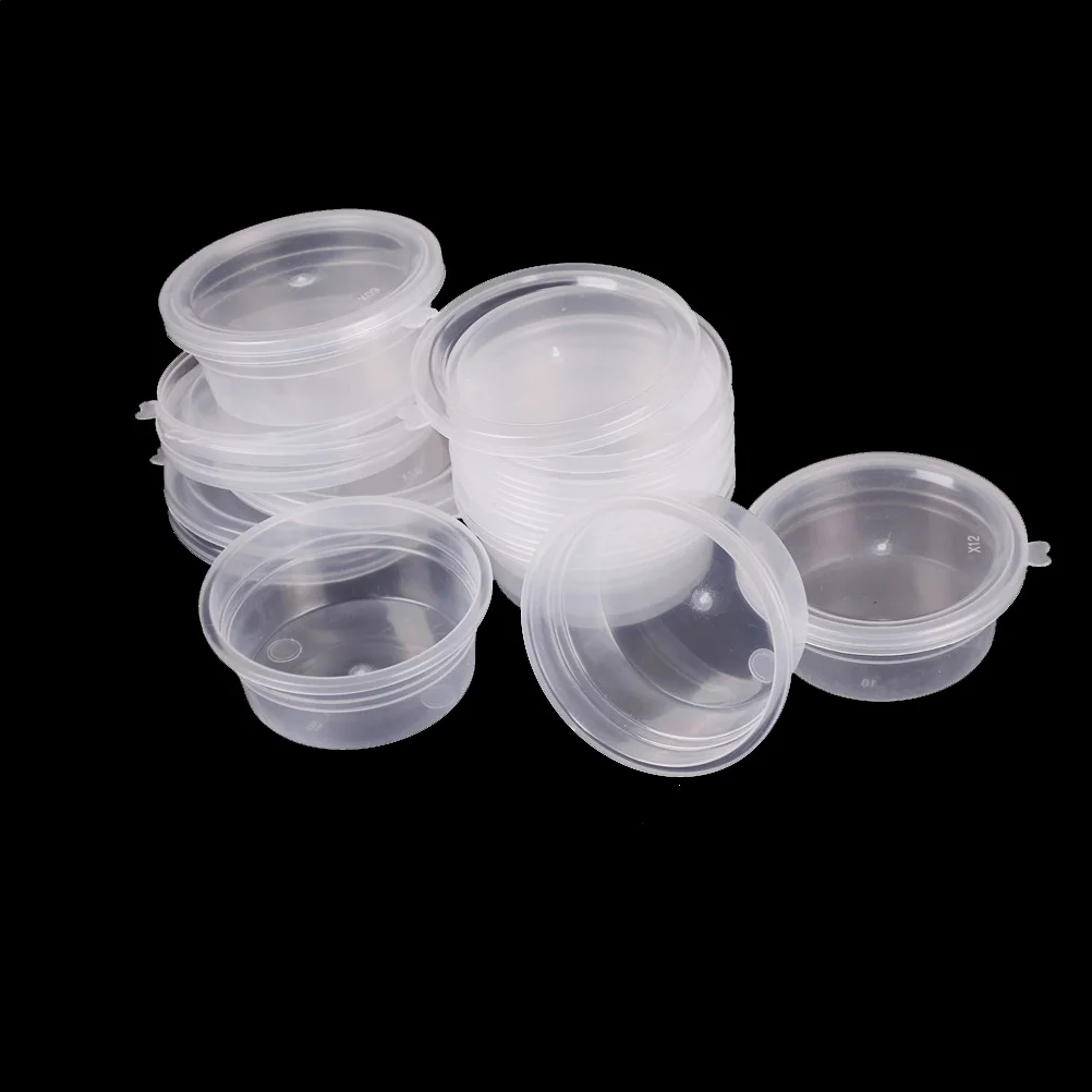 clear slime containers