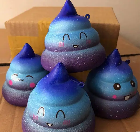 5 шт./лот 7 см Jumbo Gags Poo Anti-strss Squishies пасхальный подарок мягкая игрушка медленно