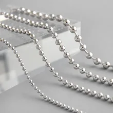 Настоящее серебро 925 проба браслет для женщин бусы цепь серебряные браслеты-обручи ювелирные изделия pulseras plata de ley 925 mujer