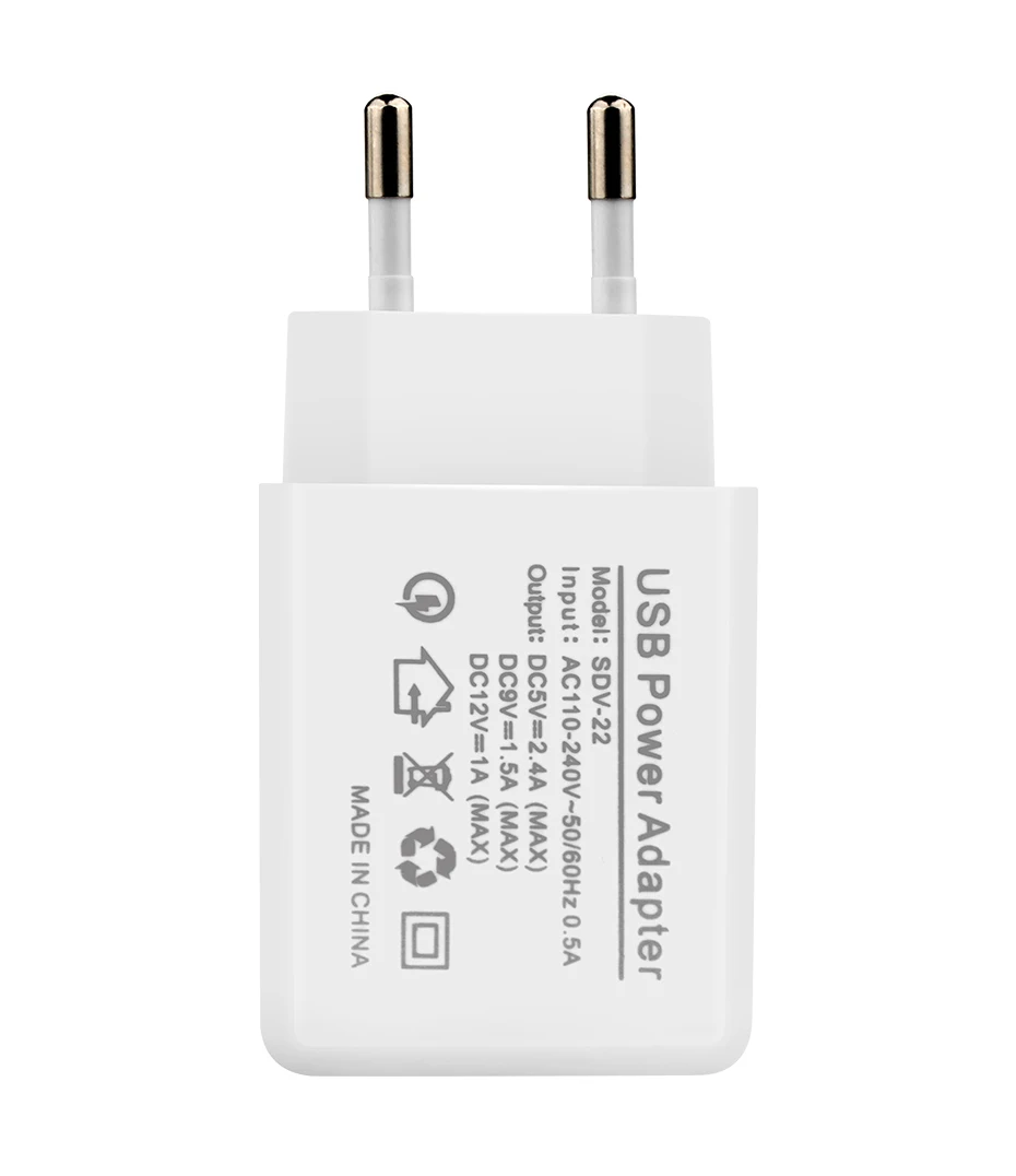 Phone charger plug Apple usb adapter 2.1A fast charge green charger (9)
