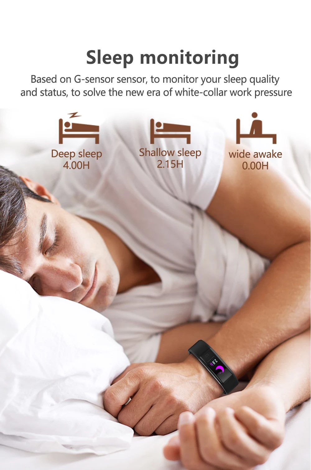 MOCRUX 2018 Smart bracelet F07 Plus heart rate monitor Blood Pressure Fitness Tracker smartband sport watch for ios android PK xiaomi mi band 3  (15)