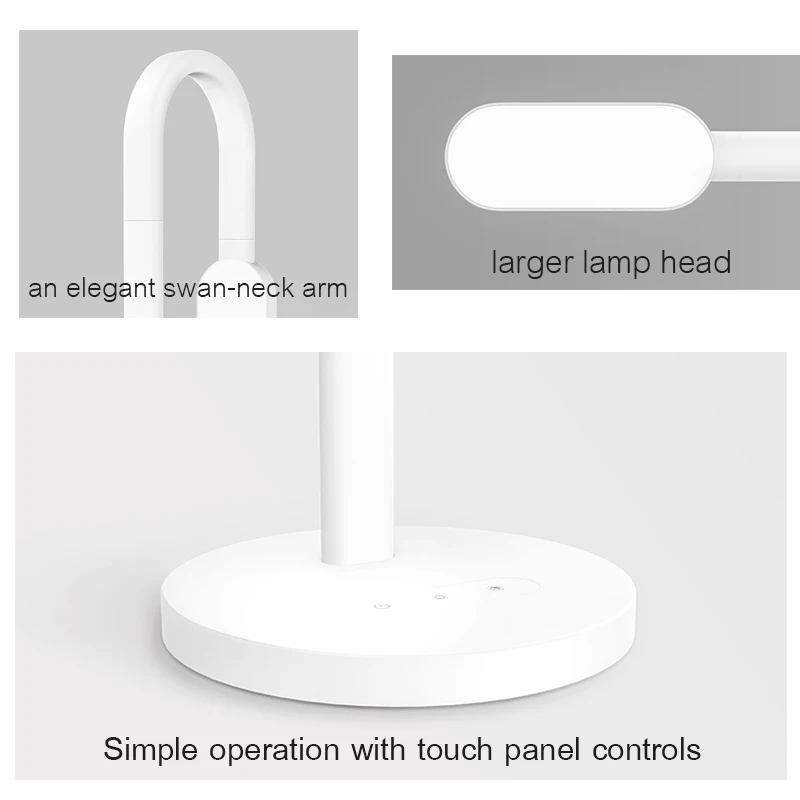 Оригинальный Xiaomi Yeelight светодиодный настольный светильник с регулируемой
