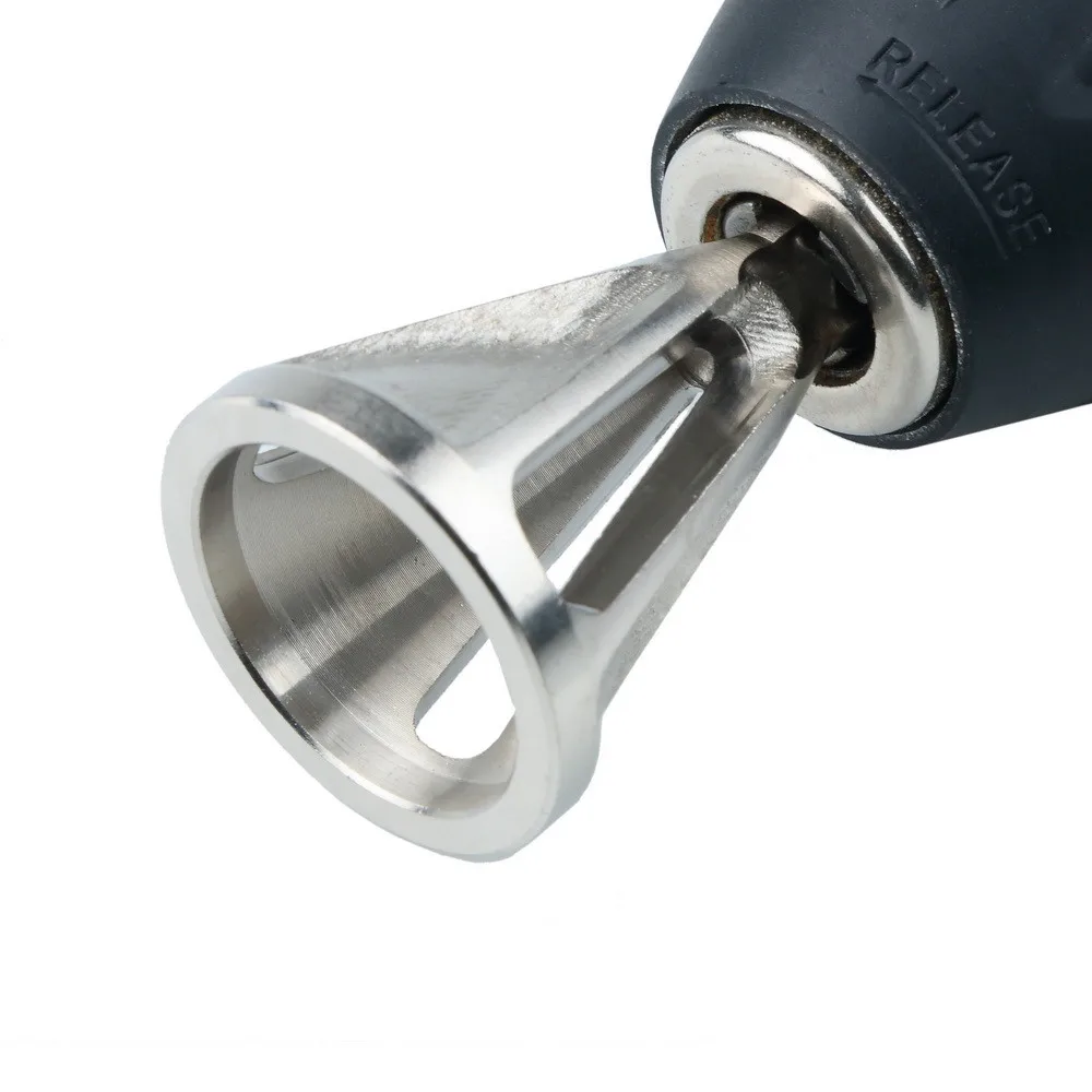 Tire Repair Tools Stainless Steel External Chamfer Tool Drill Bit Remove Burr Silver chuck drill bit car deburring tool 05
