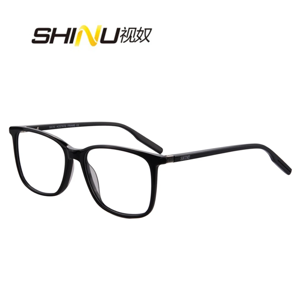Очки SHINU по рецепту для мужчин и женщин брендовые солнцезащитные при близорукости с возможностью установки
