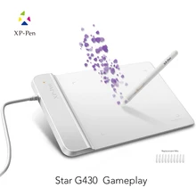 Buy online The XP-Pen G430 4 x 3 inch Ultrathin Drawing Tablet Graphic Tablet for OSU with Battery-free stylus- designed! Gameplay