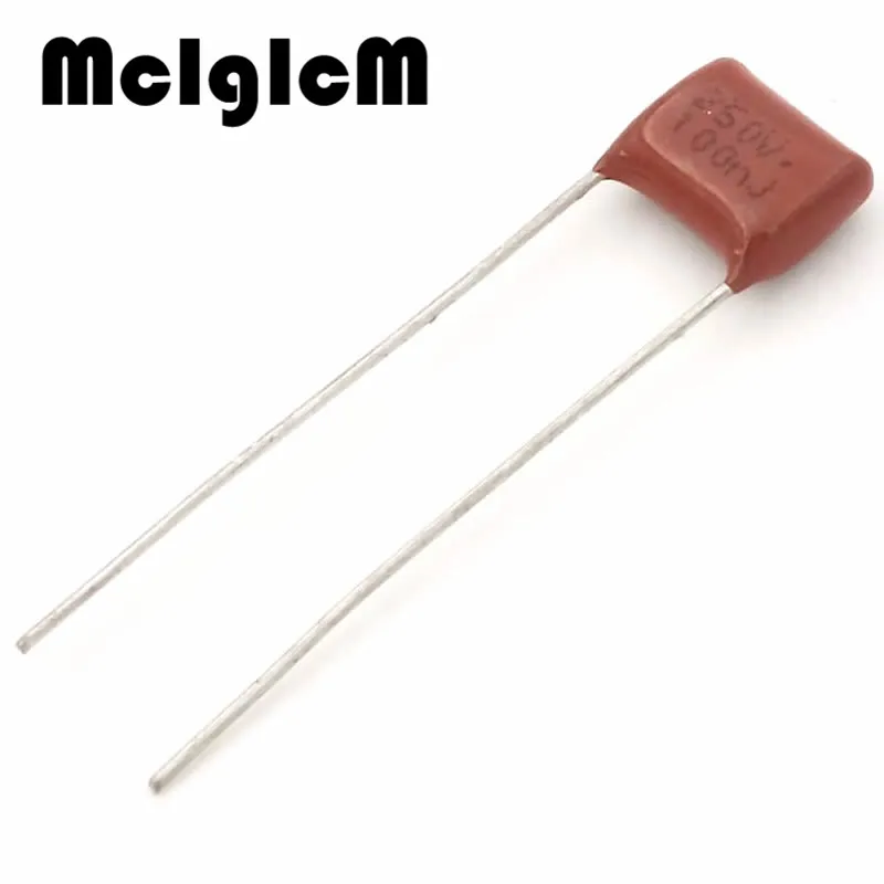 MCIGICM 1000 шт. 100nF 104 250V CBB конденсатор из полипропиленовой пленки шаг 7,5 мм 104 100nF 250V