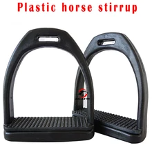 Товара лошади, пластиковые стремя лошади, с резиновой прокладкой, размер: 4 3" /.(RST4104