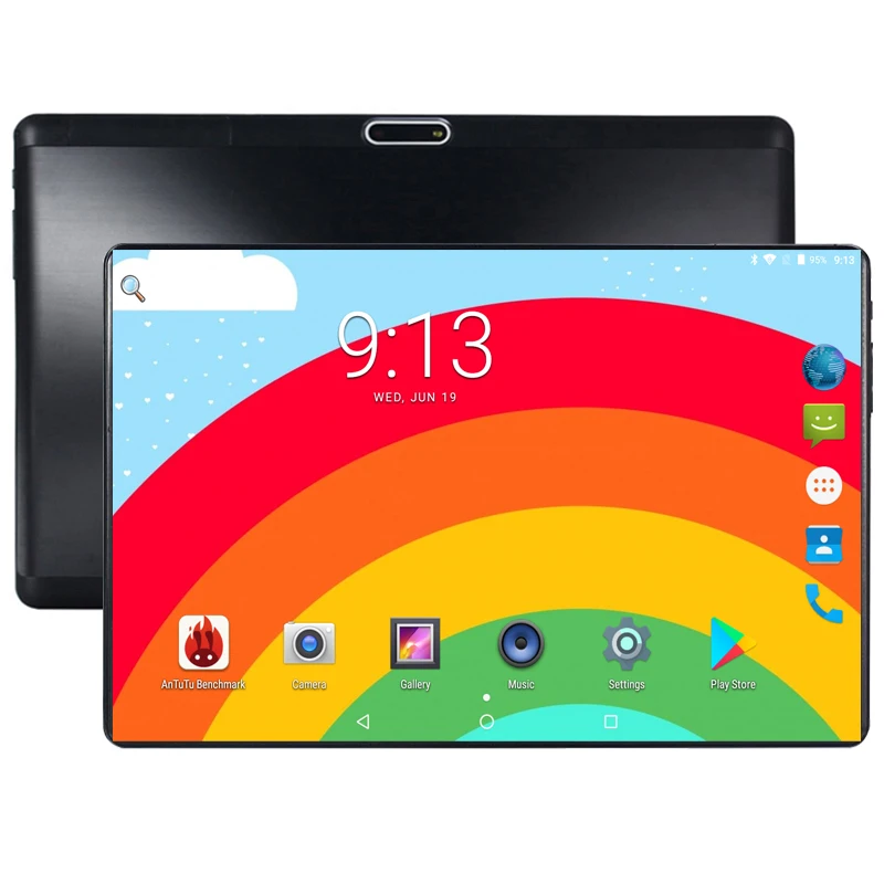 

2.5D Glass 10 inch tablet Octa Core 3G 4G LTE Android 8.0 4GB RAM 64GB ROM Dual SIM Card Dual Cameras WiFi GPS Tablets Pad